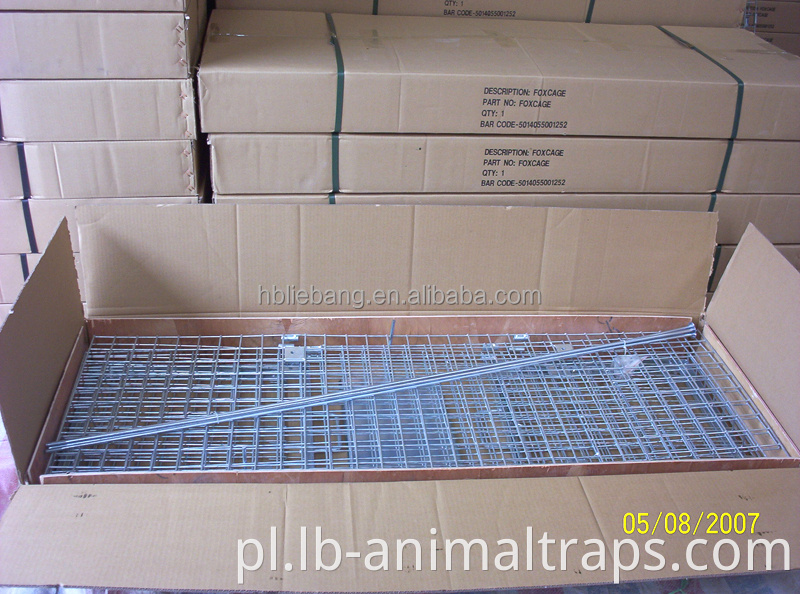 Liebang Humane Hunting Live Animal Cage Pułapki na duże szkodniki Zwierzęta Kontrola Fox Wildboar Cage Pułapka